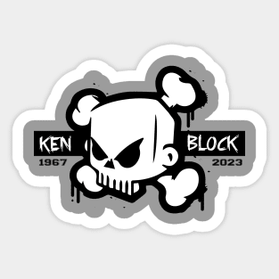 KEN BLOCK 1967-2023 Sticker